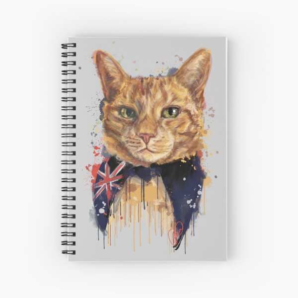 Aperçu de l'œuvre Projet Caturday - Ambassacat Frisky LeRouge créée et vendue par Whizbang Meow.