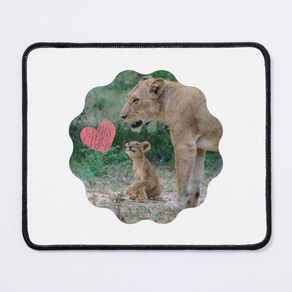 Item preview, Lioness and Cub, Cute Mountain Lion Cub designed and sold by haRexia.