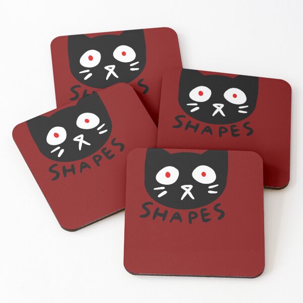 Item preview, Shapes Mono red version designed and sold by Pottsfield-CM.
