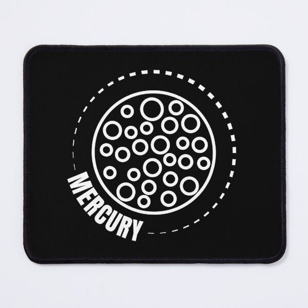 Item preview, Planet Mercury (WHITE DESIGN) designed and sold by EleannaInSpace.