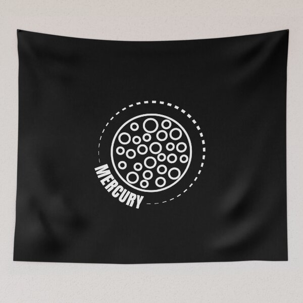 Item preview, Planet Mercury (WHITE DESIGN) designed and sold by EleannaInSpace.
