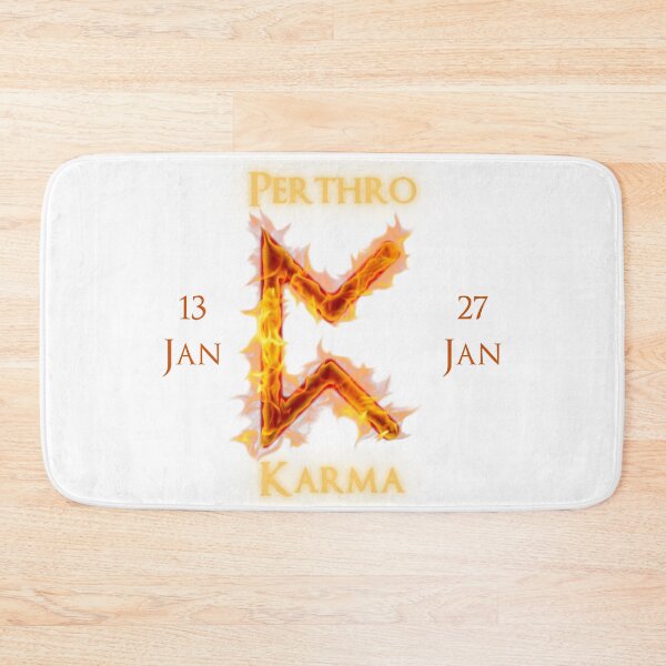 Item preview, Perthro Birthday Rune 13 Jan - 27 Jan designed and sold by AgeOfHeroes.