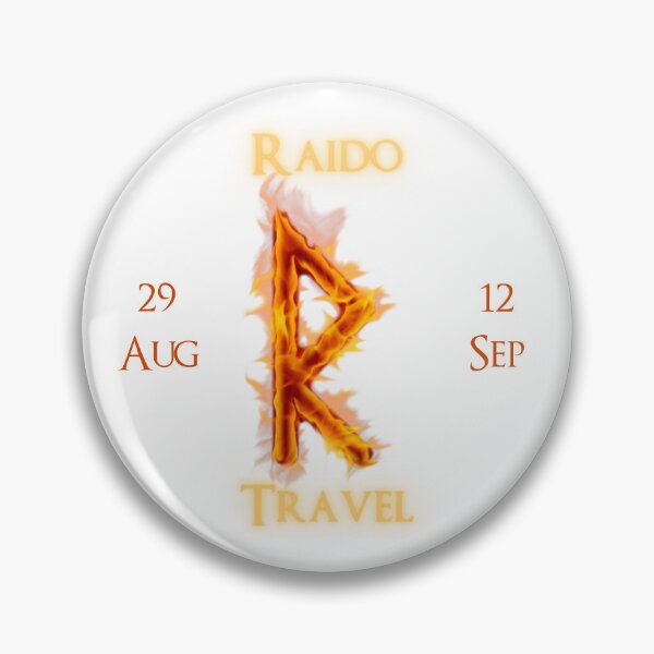 Item preview, Raido Birthday Rune 29 Aug - 12 Sep designed and sold by AgeOfHeroes.