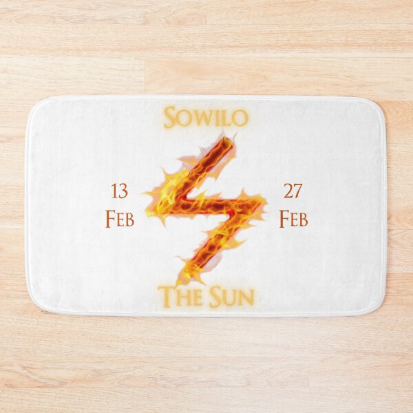 Item preview, Sowilo Birthday Rune 13 Feb - 27 Feb designed and sold by AgeOfHeroes.