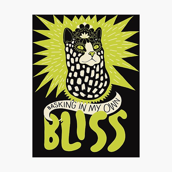 Item preview, Basking in my own bliss designed and sold by Theresa Ahlman.