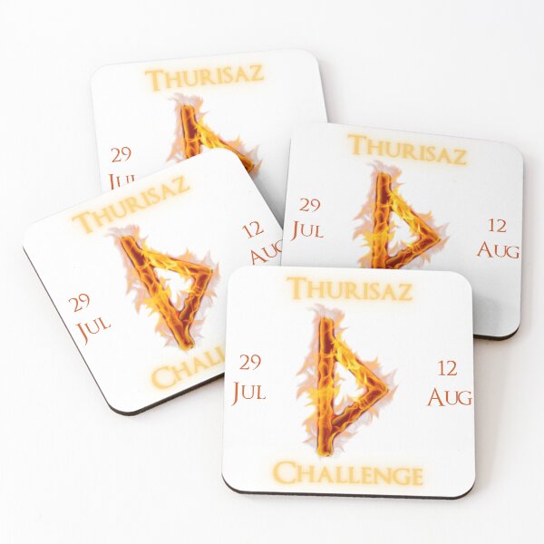 Item preview, Thurisaz Birthday Rune 29 Jul - 12 Aug designed and sold by AgeOfHeroes.