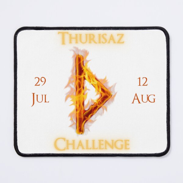 Item preview, Thurisaz Birthday Rune 29 Jul - 12 Aug designed and sold by AgeOfHeroes.