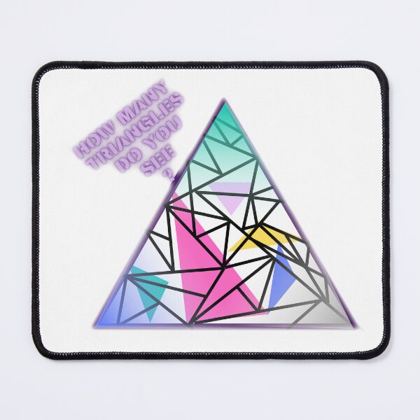 Item preview, How many triangles in the triangle? designed and sold by Fadwalana99.