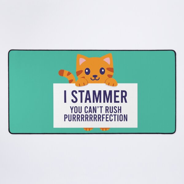 Item preview, I stammer- you can't rush purrrrfection designed and sold by S-L-B-Designs.