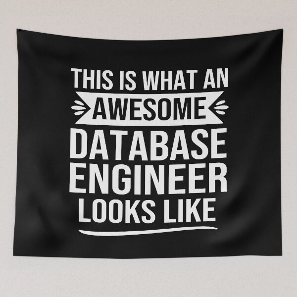 Item preview, Funny database engineer gifts database engineering design: This Is What An Awesome database engineer looks like designed and sold by alaechamlal.