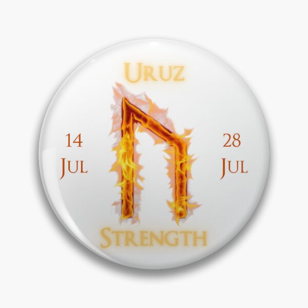 Item preview, Uruz Birthday Rune 14 Jul - 28 Jul designed and sold by AgeOfHeroes.