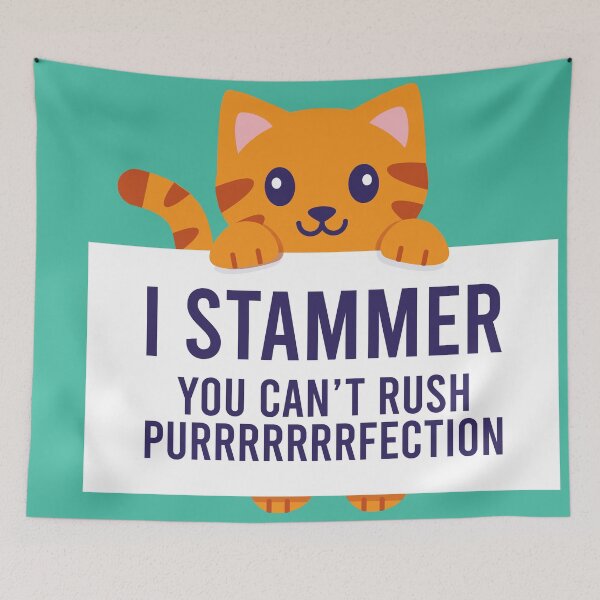 Item preview, I stammer- you can't rush purrrrfection designed and sold by S-L-B-Designs.