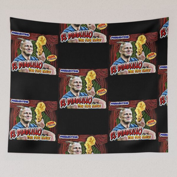 Item preview, El Diablillo The Fire Eater Poster  designed and sold by MichelleT95289.