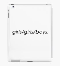 Girls Girls Boys PATD iPad Case/Skin