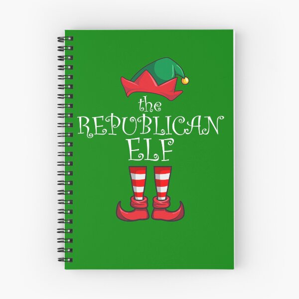 Aperçu de l'œuvre The Republican Elf Matching Family Christmas Conservative Gear créée et vendue par DynamicDesign.