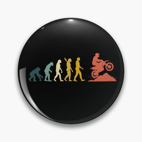 Item preview, Motocross Dirtbike Funny Evolution of Man designed and sold by rafaeltto.