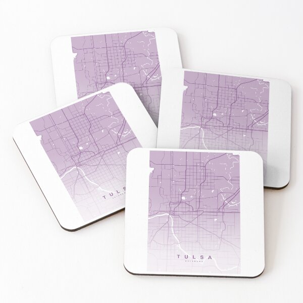 Item preview, Tulsa Map Art designed and sold by artymaps.