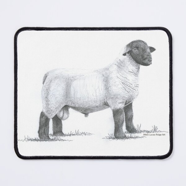 Item preview, Mary's Suffolk Ram designed and sold by MaryLRArt.
