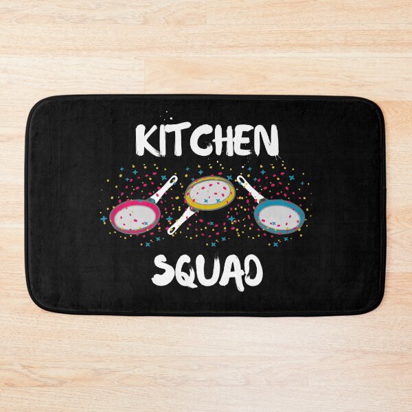 Item preview, Kitchen Squad Three Pans For Pansexual People In Black designed and sold by LuckyKermit.