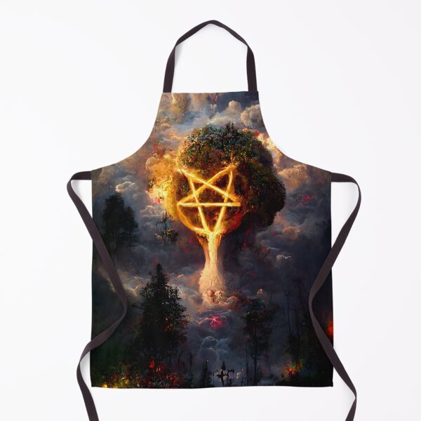 Item preview, Burning pentagram designed and sold by occultfx.