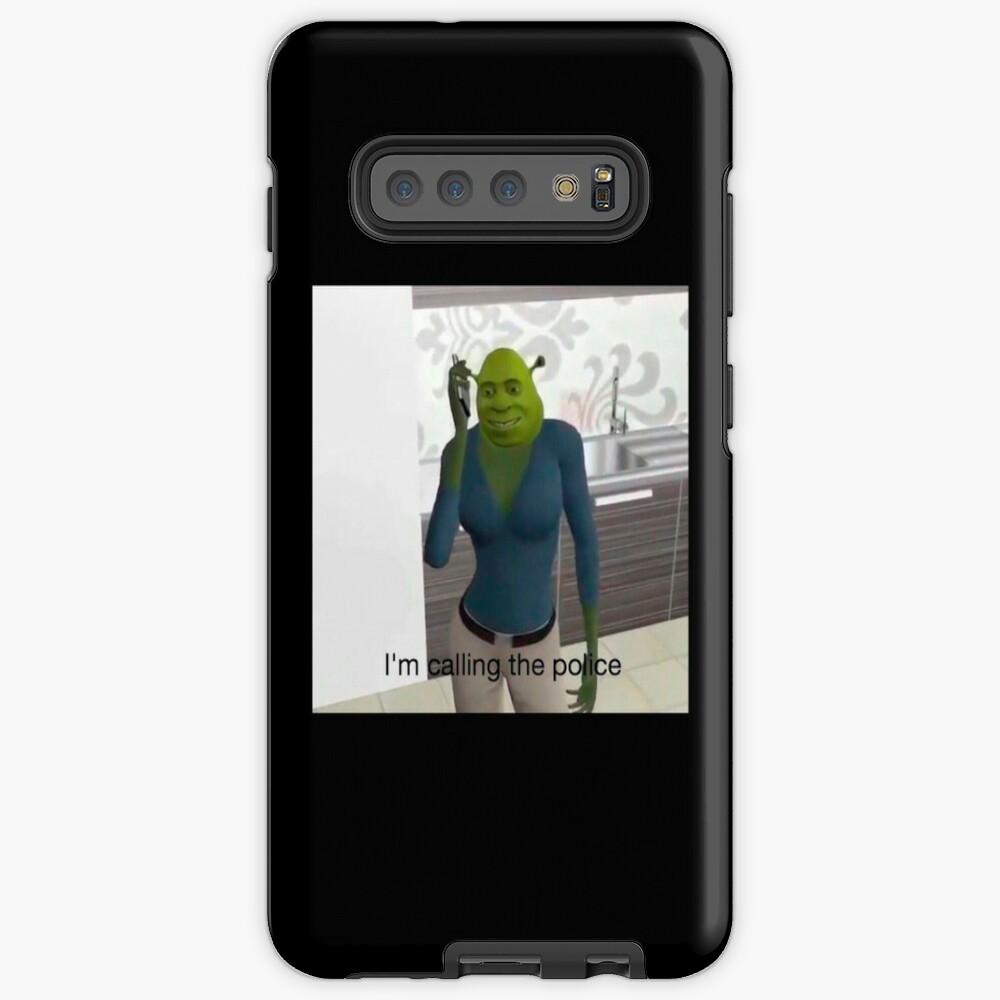 i'm calling the police meme Samsung Galaxy Phone Case by aMemeStore