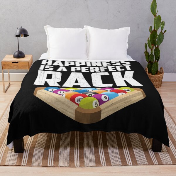 Item preview, Happiness Is A Perfect Rack Funny Pool Billiards Player Gift designed and sold by lou731.