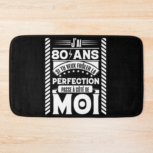 Item preview, I am 80 years old, perfection, birthday humor designed and sold by lapolonaise.