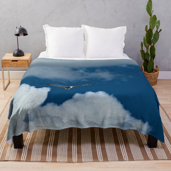 Item preview, Solitary Seagull Shore Bird Flying Cloudy Sky designed and sold by Anna Lemos.