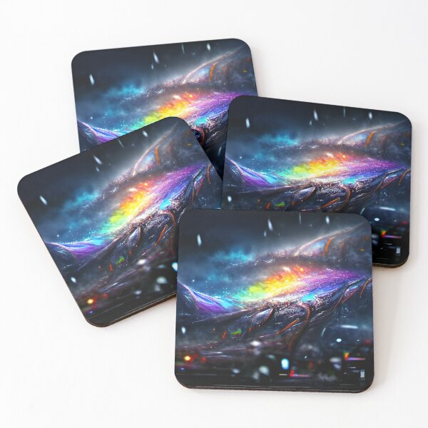 Item preview, Arte generado por IA, galaxia arcoíris designed and sold by ACC .
