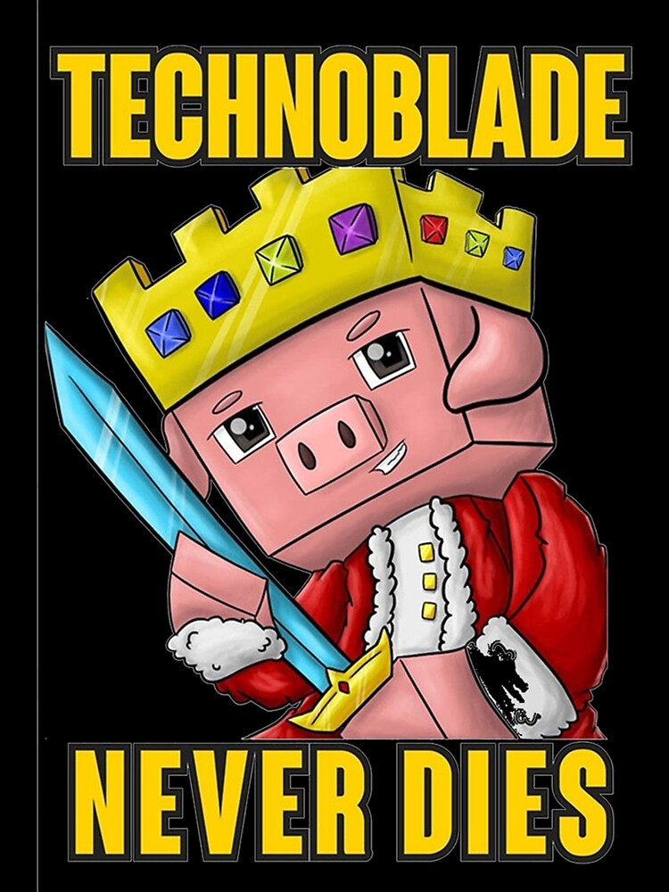 Technoblade - Technoblade Never Dies Art Board Print for Sale by  summerkeovong