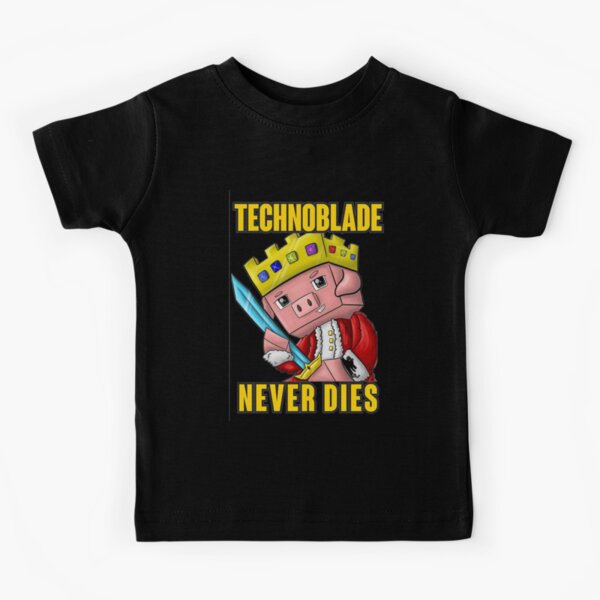 Technoblade Never Dies Tribute To Techno Design Unisex T-Shirt