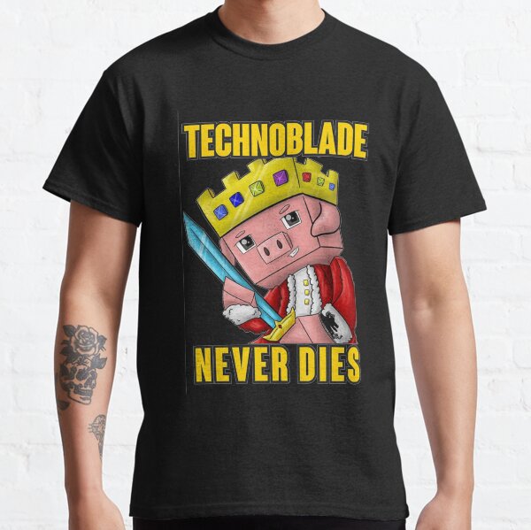 Technoblade Never Die Hoodie Dream Smp Merch Team Sweatshirt Hot