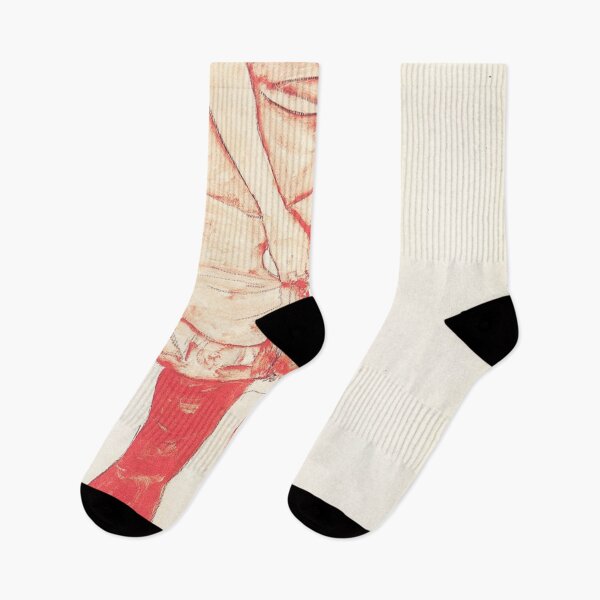 Item preview, Egon Schiele Stehende Frau in Rot 1913 designed and sold by rodgerdonnelly.