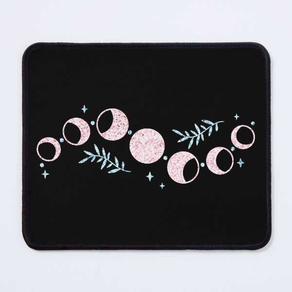 Item preview, Pink And Blue Phases Of The Moon designed and sold by OutcastBrain.