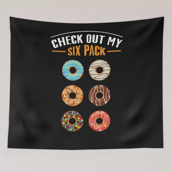 Item preview, Check Out My Six Pack Funny Donut Lover Donut 6 Pack designed and sold by lou731.
