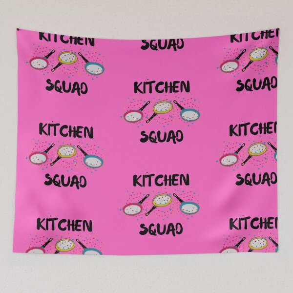Item preview, Kitchen Squad Three Pans For Pansexual People In Pink designed and sold by LuckyKermit.