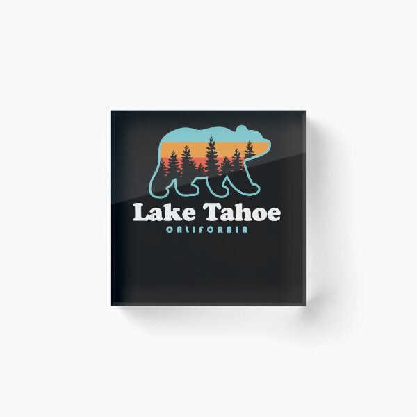 Item preview, Lake Tahoe California Vacation Bear Retro designed and sold by yelly123.
