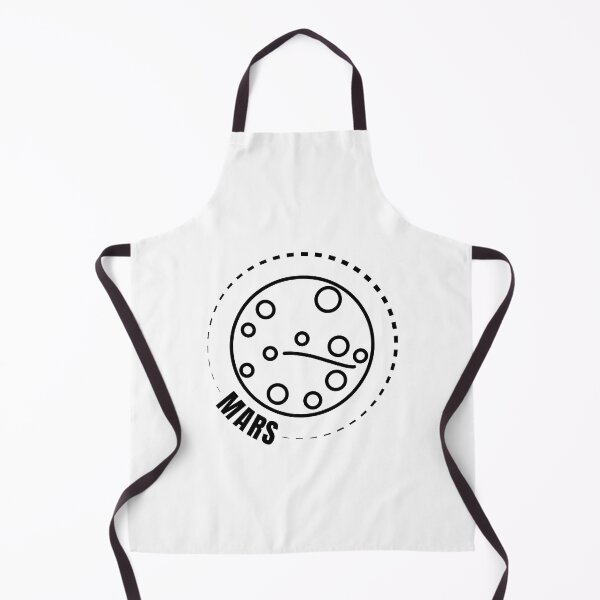 Item preview, Planet Mars (BLACK DESIGN) designed and sold by EleannaInSpace.