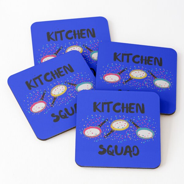 Item preview, Kitchen Squad Three Pans For Pansexual People In Blue designed and sold by LuckyKermit.