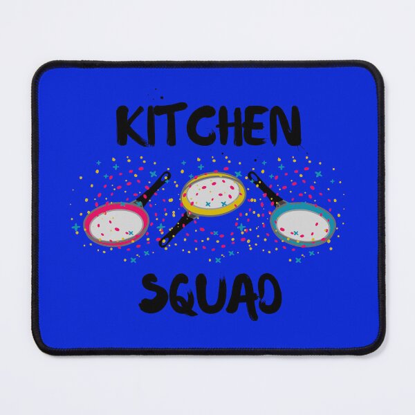 Item preview, Kitchen Squad Three Pans For Pansexual People In Blue designed and sold by LuckyKermit.