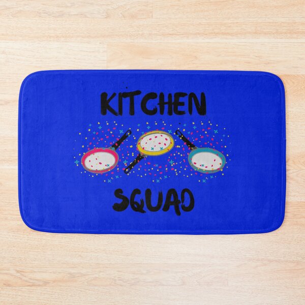 Item preview, Kitchen Squad Three Pans For Pansexual People In Blue designed and sold by LuckyKermit.