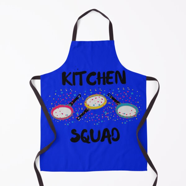Item preview, Kitchen Squad Three Pans For Pansexual People In Blue designed and sold by LuckyKermit.