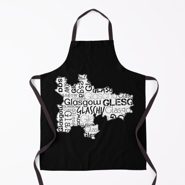 Item preview, Glasgow City Map With Text designed and sold by MacPean.