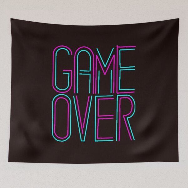 Item preview, #Game Over  designed and sold by FinanceFamily.