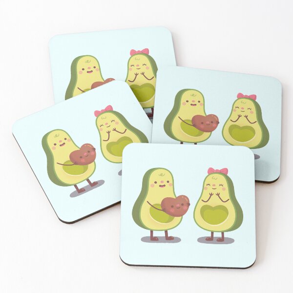 Item preview, Cute Avocado Gives His Heart To Other Half designed and sold by rustydoodle.