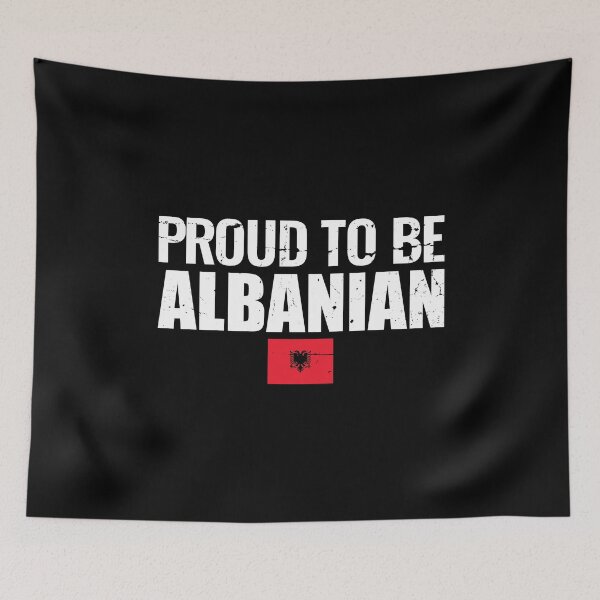 Item preview, Proud To Be Albanian Albania Albanian flag designed and sold by max-it-out.