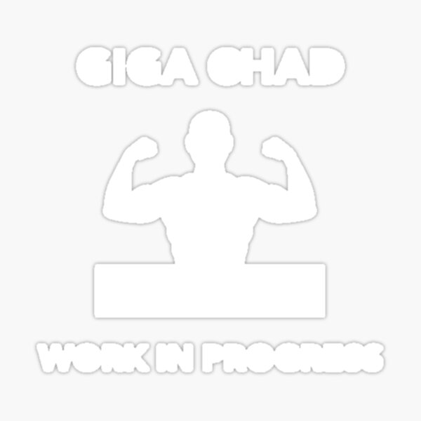 Giga Chad Face, Namaste (Giga Chad Meme) Sticker by LaShantinPTY507