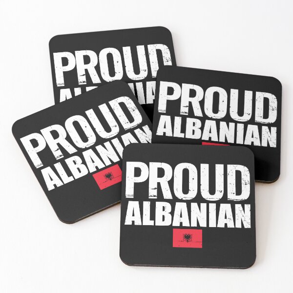 Item preview, Proud Albanian Albania Albanian flag designed and sold by max-it-out.