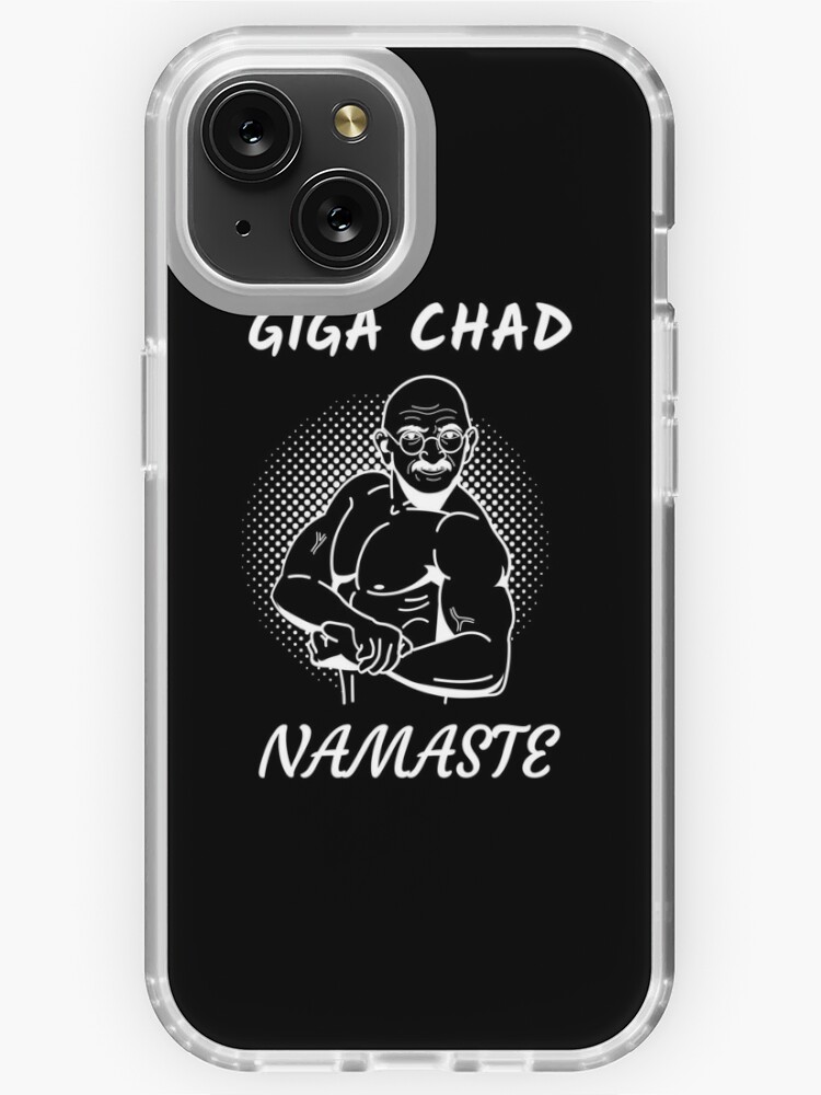 Giga Chad: Namaste - Giga Chad Face Meme