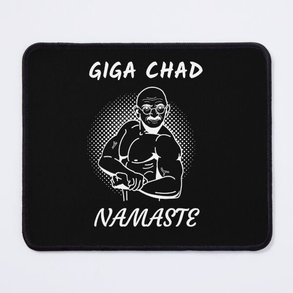 Item preview, Giga Chad Face, Namaste (Giga Chad Meme) designed and sold by LaShantinPTY507.